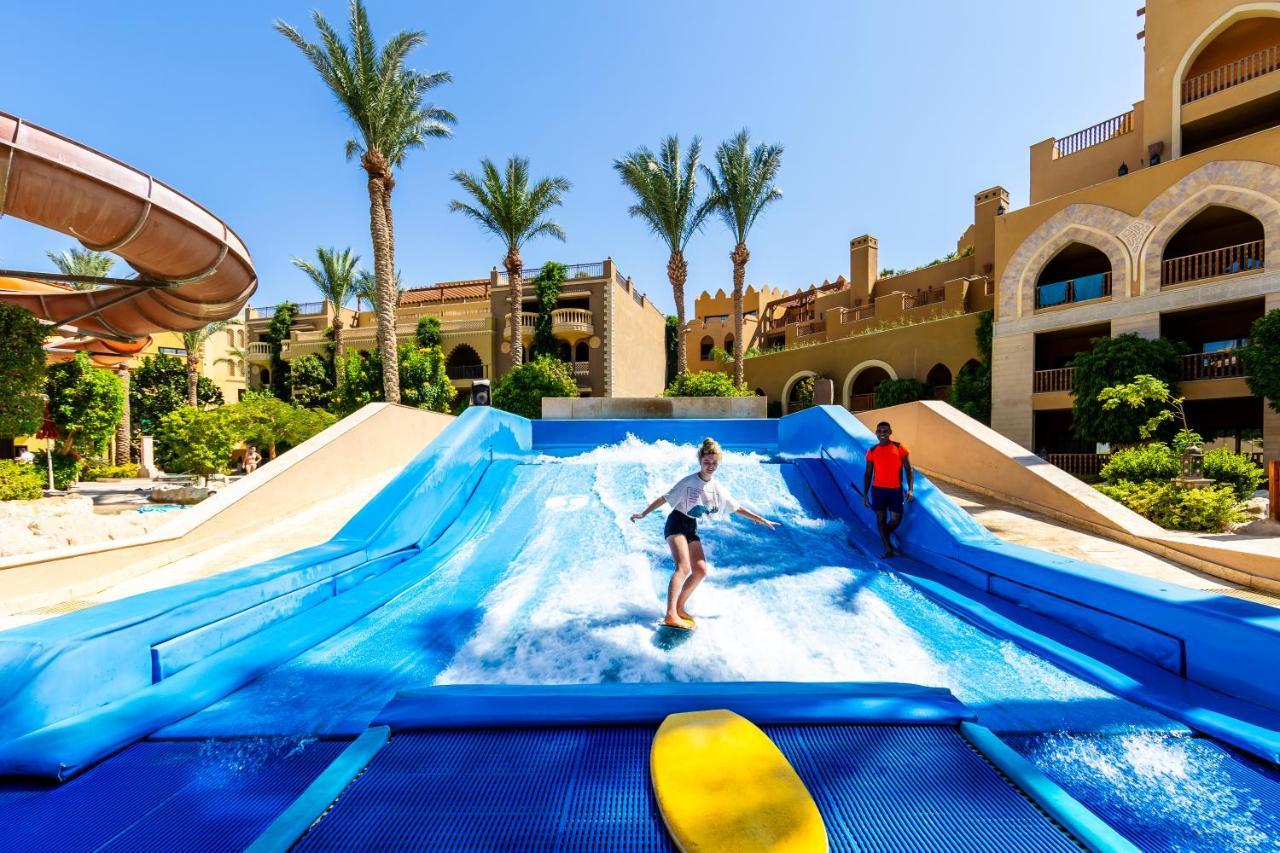Grand Waterworld Makadi Family Star - Couples And Families Only Otel Hurgada Dış mekan fotoğraf The FlowRider at the Hilton Sharm El Sheikh