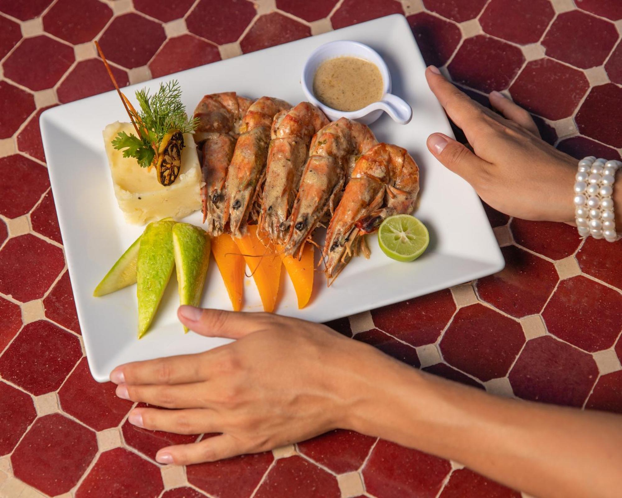 Grand Waterworld Makadi Family Star - Couples And Families Only Otel Hurgada Dış mekan fotoğraf Shrimp